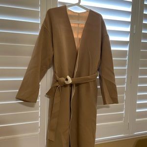 Uniqlo Wool Coat Double-sided beige